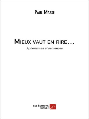 cover image of Mieux vaut en rire...